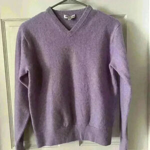 Peter Millar Purple V-Neck Sweater woman’s size medium